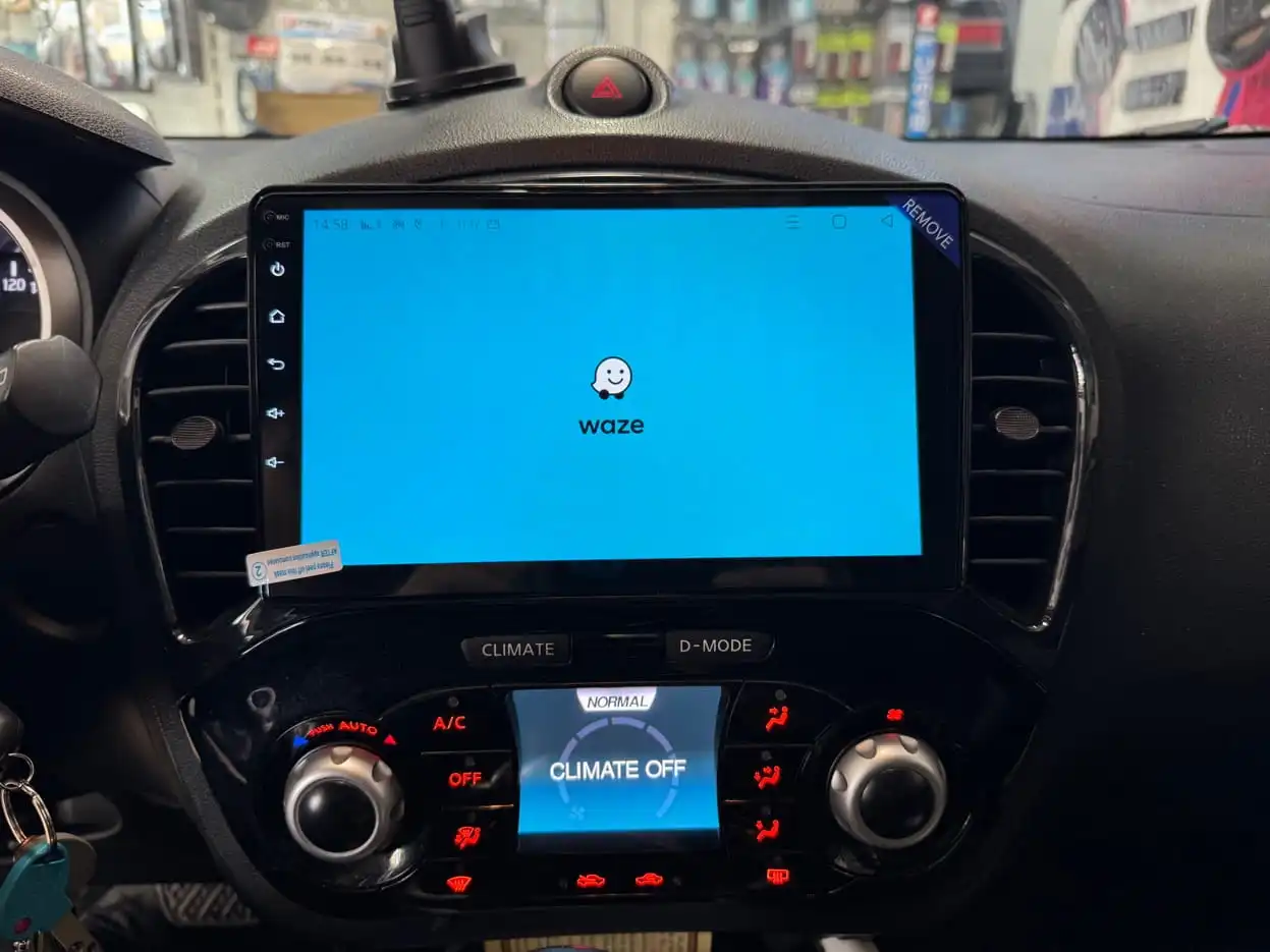 התקנת מולטימדיה Alpine בניסאן ג'וק — רדיו מיקי טבריה