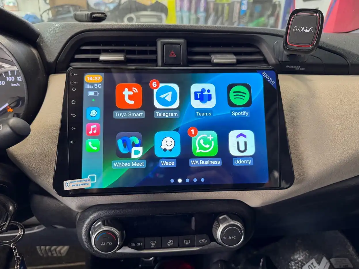 התקנת Apple CarPlay ברכב לקוח — רדיו מיקי טבריה